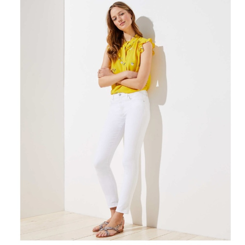 LOFT NWT Modern Crop Capris